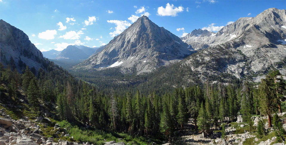 Photo of Bubbs Creek canyon, Kings Canyon National Park, CA