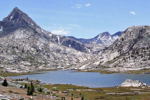 Evolition Lake, Kings Canyon National Park, California