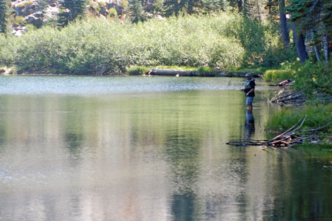 Milk Lake, Nevada County, California