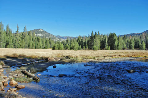 San Joaquin River, Reds Meadow, Madera County, California