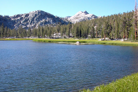 Lou Beverly  Lake, John Muir Wilderness, Fresno County, California