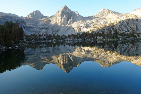 Middle Rae Lake, Kings Canyon National Park, California