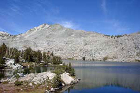 Upper Graveyard  Lake, John Muir Wilderness, Fresno County, California